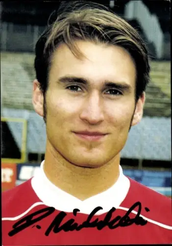 Autogrammkarte Fußballer Daniel Niedzkowski, Wuppertaler SV, Autogramm