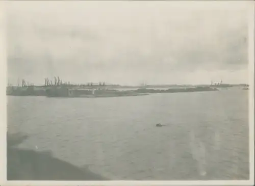 Foto Alexandria Ägypten, Gesamtansicht, SMS Hertha, HMS Aboukir