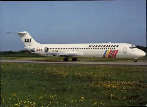 Ak Passagierflugzeug, SAS Scandinavian DC 9 41 LN-RLD