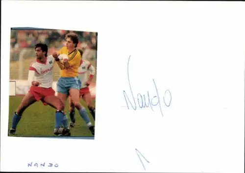 Autogramm Fußballer Fernando Pereira de Pinho, Hamburger SV, Autogramm