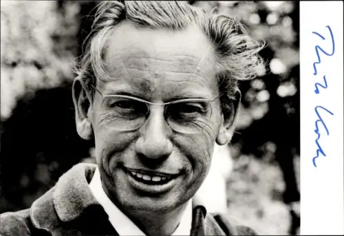 Foto Journalist Thilo Koch, Portrait, Autogramm