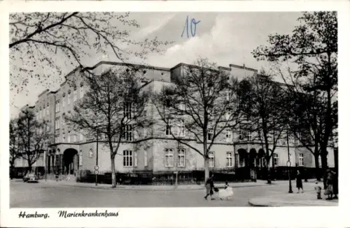 Ak Hamburg Hohenfelde, Marienkrankenhaus