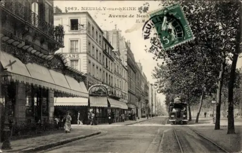 Ak Neuilly sur Seine Hauts de Seine, Avenue de Neuilly