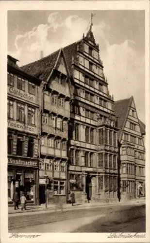 Ak Hannover,  Leibnitxhaus, Geschäfte, Confection, Modewaren, Sundmacher