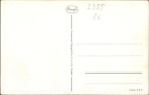 Ak Sassnitz auf der Insel Rügen, Strand, Badegäste, Dampfer