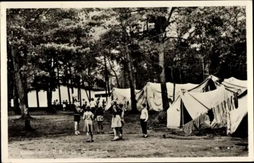 Ak Gilze en Rijen Nordbrabant Niederlande, Kinderkamp R. B. L. O.