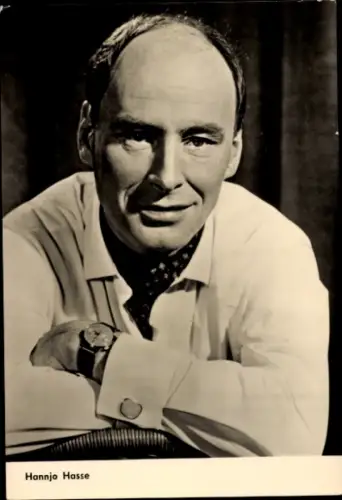 Ak Schauspieler Hannjo Hasse, Portrait, DEFA Film