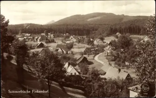 Ak Polesí Rynoltice Finkendorf Region Reichenberg, Gesamtansicht