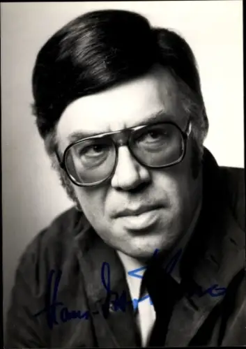 Foto Kammersänger Hans Otto Kloose, Portrait, Autogramm