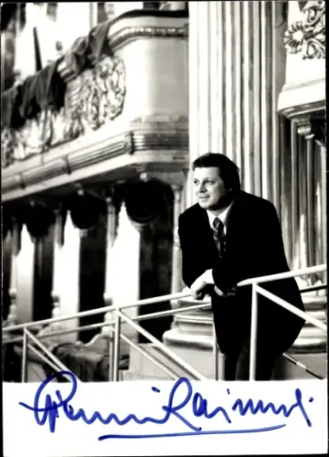 Autogrammkarte Foto Opernsänger Gianni Raimondi, Portrait, Autogramm