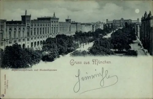 Ak München, Regierungsgebäude