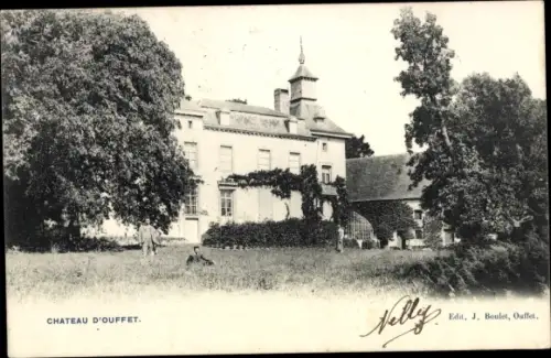 Ak Ouffet Lüttich Wallonien Belgien, Château