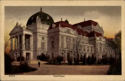 Ak Graz Steiermark, Opernhaus