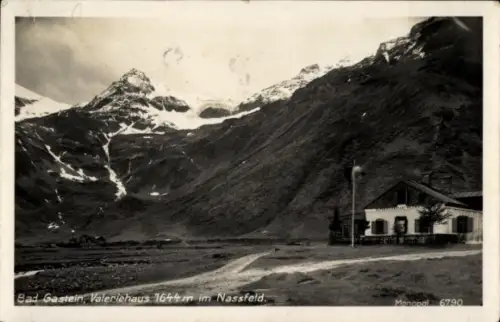 Ak Bad Gastein Badgastein in Salzburg,  Valeriehaus, Berge, Natur, 