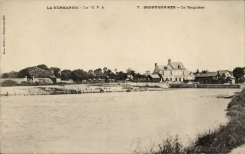 Ak Isigny sur Mer Calvados, La Tanguiere