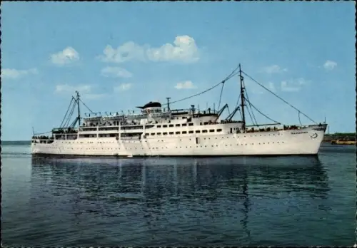 Ak Rumänien, Motorschiff Transilvania