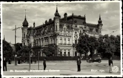 Ak București Bukarest Rumänien, Ministerul de Externe