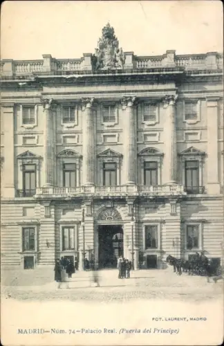 Ak Madrid Spanien, Palacio Real