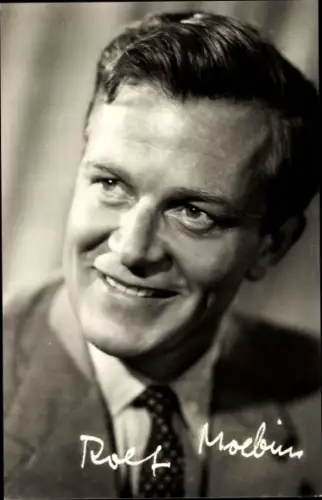 Ak Schauspieler Rolf Moebius, Portrait, Autogramm