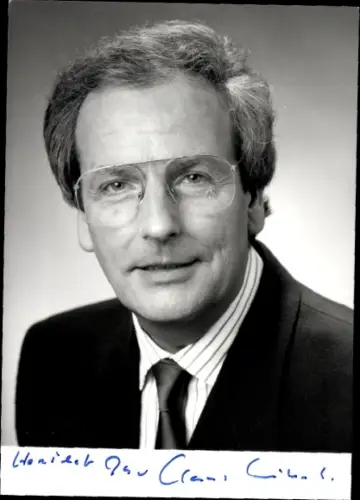 Foto Journalist Claus Seibel, Portrait, Autogramm