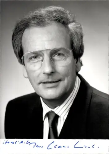 Foto Journalist Claus Seibel, Portrait, Autogramm
