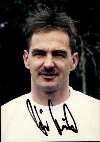 Autogrammkarte Fußballer Rudi Müller, SV Wuppertal, Autogramm