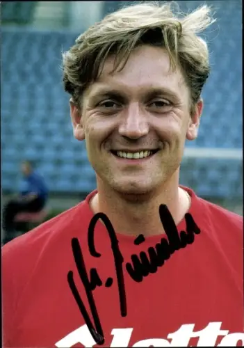 Autogrammkarte Fußballer Michael Dünnwald, SV Wuppertal, Autogramm