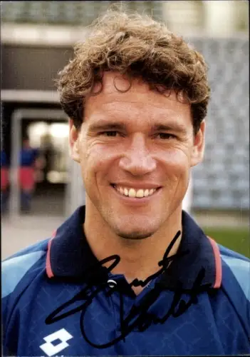 Autogrammkarte Fußballer Brent Goulet, SV Wuppertal, Autogramm