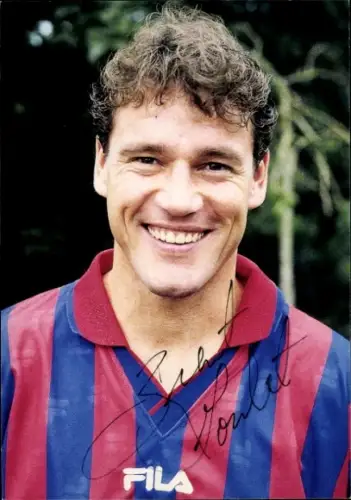 Autogrammkarte Fußballer Brent Goulet, SV Wuppertal, Autogramm