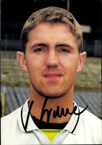 Autogrammkarte Fußballer Jochen Gramse, SV Wuppertal, Autogramm