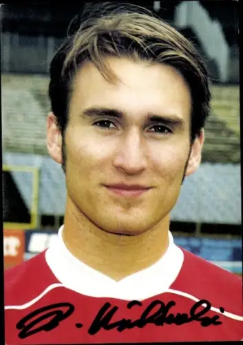 Autogrammkarte Fußballer Daniel Niedzkowski, Wuppertaler SV, Autogramm