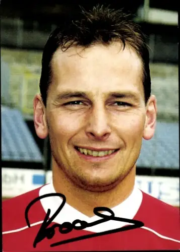 Autogrammkarte Fußballer Christian Broos, SV Wuppertal, Autogramm