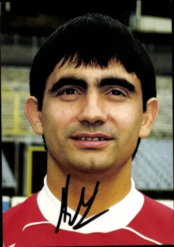 Autogrammkarte Fußballer Aurel Panait, SV Wuppertal, Autogramm