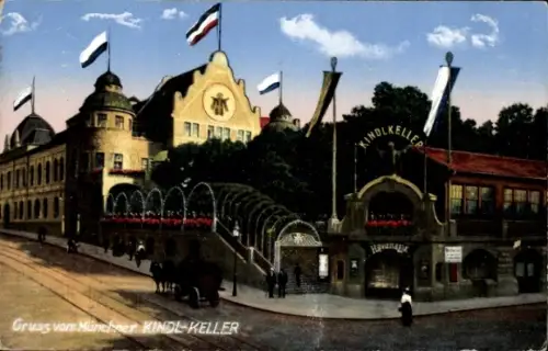 Ak München, Münchener Kindl Keller