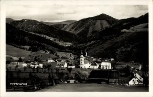 Ak Rettenegg Steiermark, Gesamtansicht