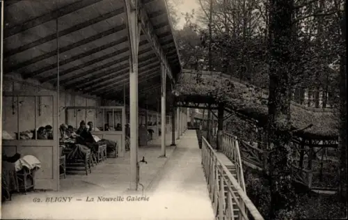Ak Bligny Essonne, La Nouvelle Galerie