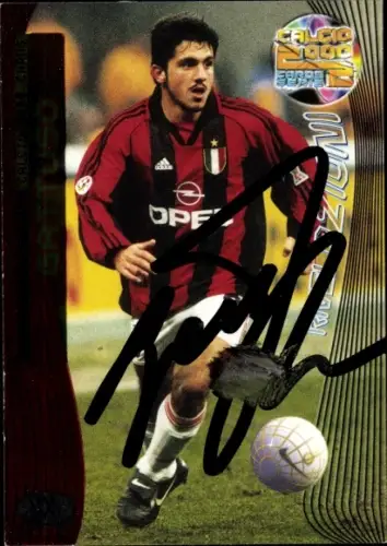 Sammelbild Fußballspieler Gennaro Gattuso, Italienische Nationalmannschaft