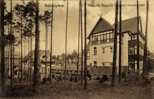 Ak Hohenlychen Lychen in der Uckermark, Kaiserin Auguste Viktoria Sanatorium