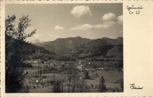 Ak Grünau im Almtal Oberösterreich, Gesamtansicht