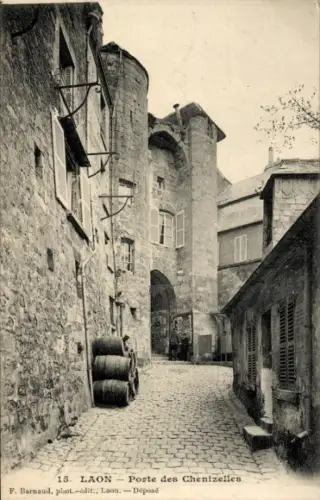 Ak Laon Aisne, Porte des Chenizelles