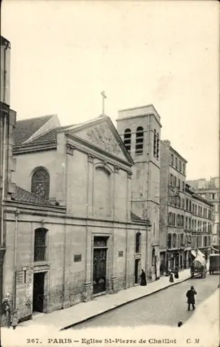 Ak Paris XVI, Eglise St-Pierre de Chaillot