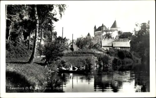 Ak Schwertberg im Mühlviertel Oberösterreich, Schloss Schwertberg