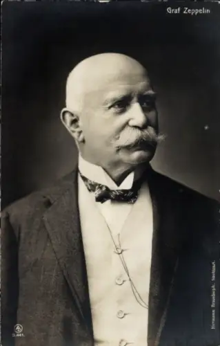Ak Ferdinand Graf von Zeppelin, Portrait