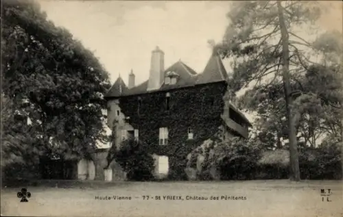 Ak St. Yirieix Haute Vienne, Chateau des Penitents