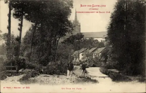 Ak Ban de Laveline Vosges, Eglise