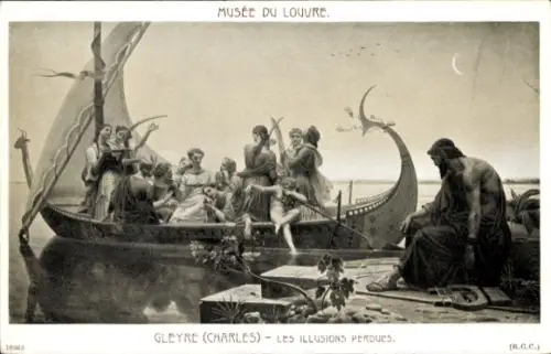 Künstler Ak Gleyre, Charles, Verlorene Illusionen