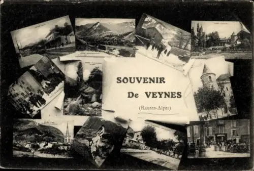 Ak Veynes Hautes Alpes, Souvenir De  Bilder von Landschaften und Orten, Hochgebirge