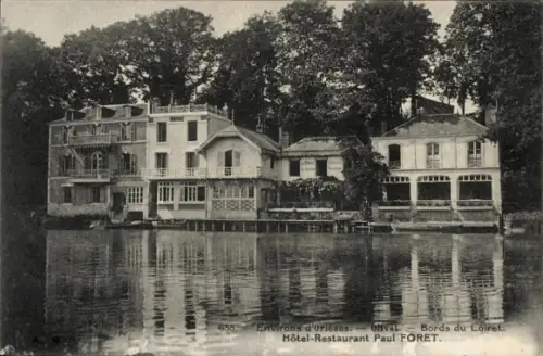 Ak Olivet Loiret, Hôtel Restaurant Paul Foret