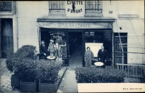 Ak Orsay Essonne, Civette d´Orsay, Tabac Boutoute