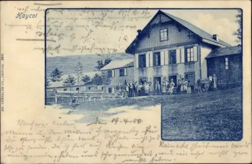 Ak Sainte Marie aux Mines Markirch Elsass Haut Rhin, Gastwirtschaft Haycot